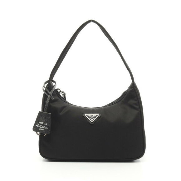 Prada Re Edition Bag Re Nylon Handbag Black - Picture 1 of 4